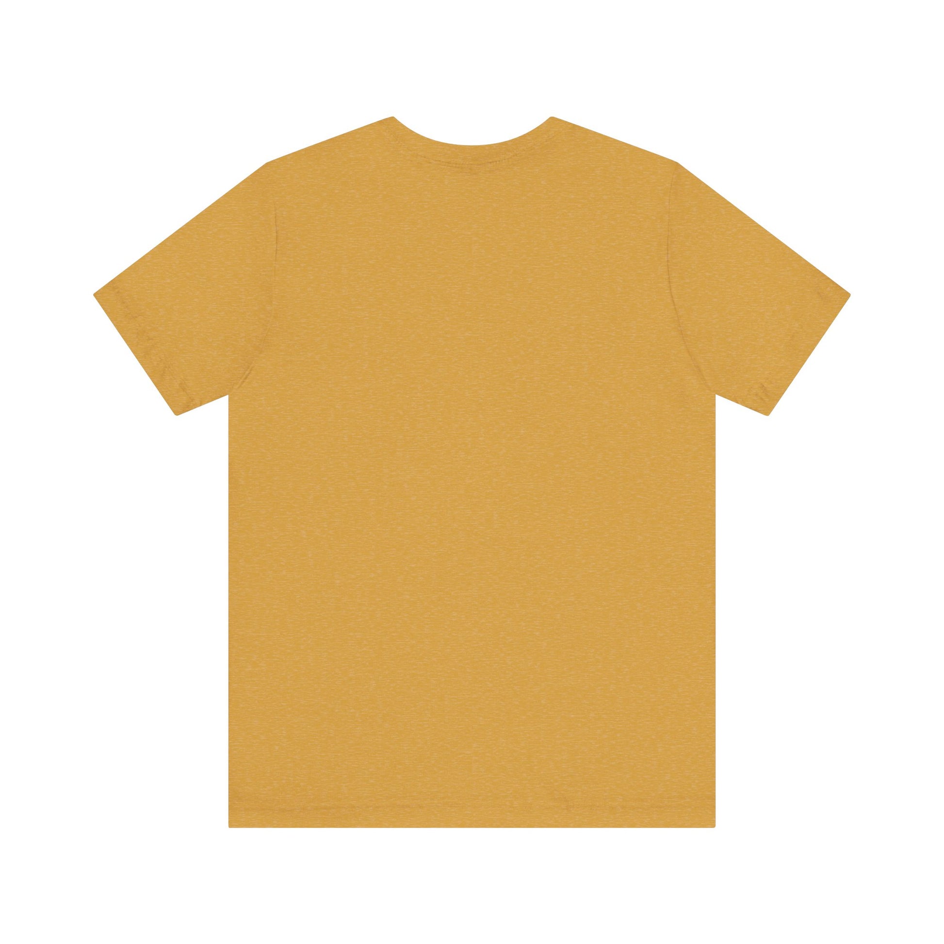 Rainbow Snail Unisex Jersey Tee - Colorful Short Sleeve Shirt