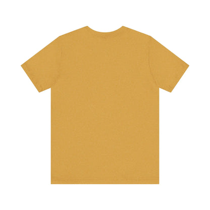 Rainbow Snail Unisex Jersey Tee - Colorful Short Sleeve Shirt Printify
