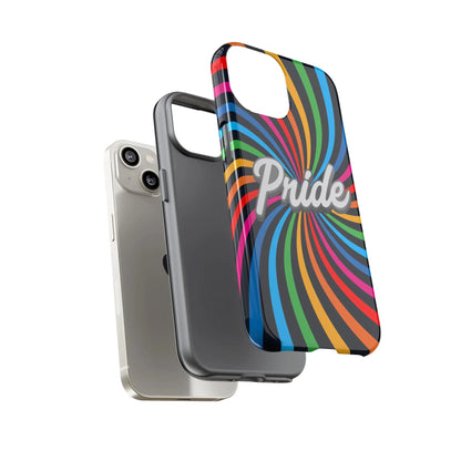 Colorful PRIDE Phone Case - Tough Cases for LGBTQ+ Community Printify