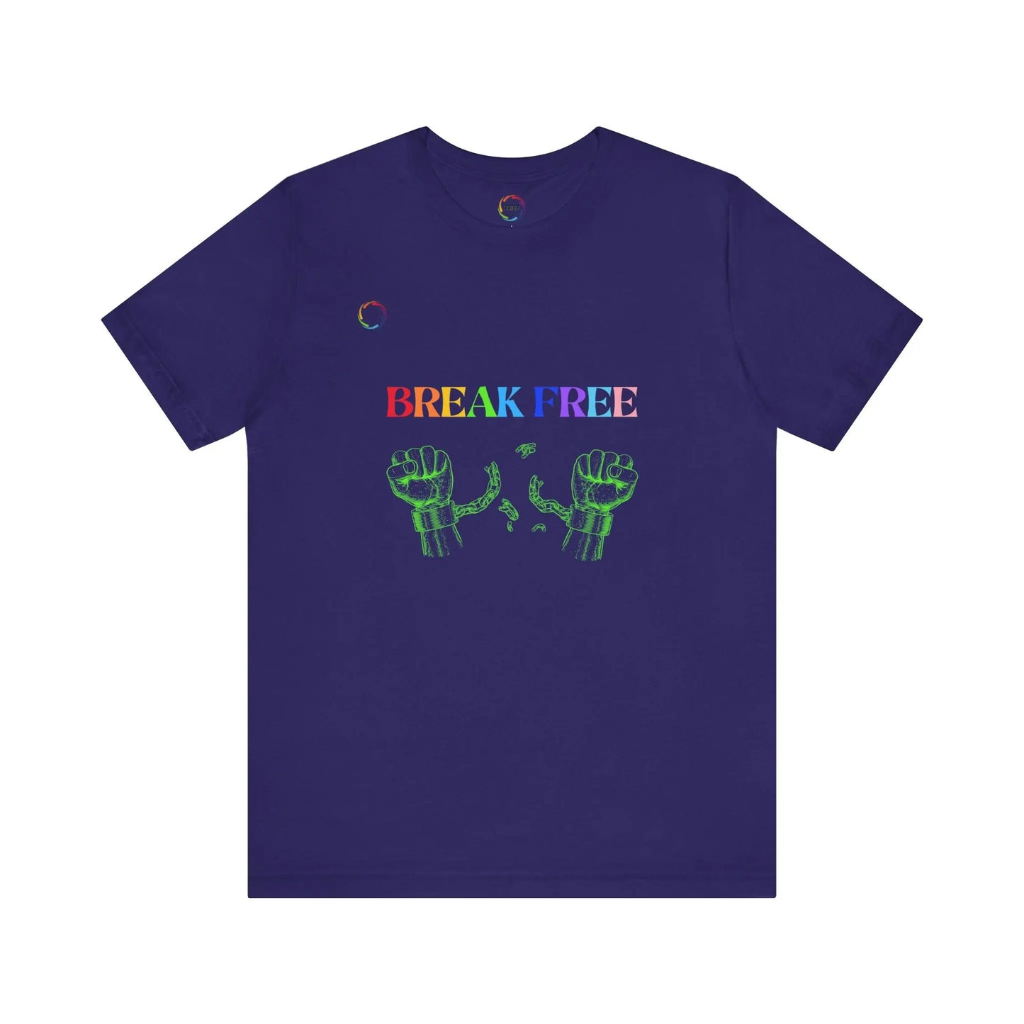Break Free PRIDE Unisex Tee - Celebrate Empowerment and Freedom Printify
