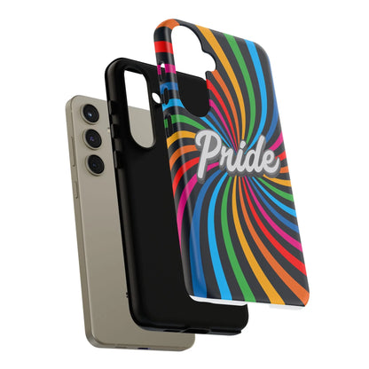 Colorful PRIDE Phone Case - Tough Cases for LGBTQ+ Community Printify