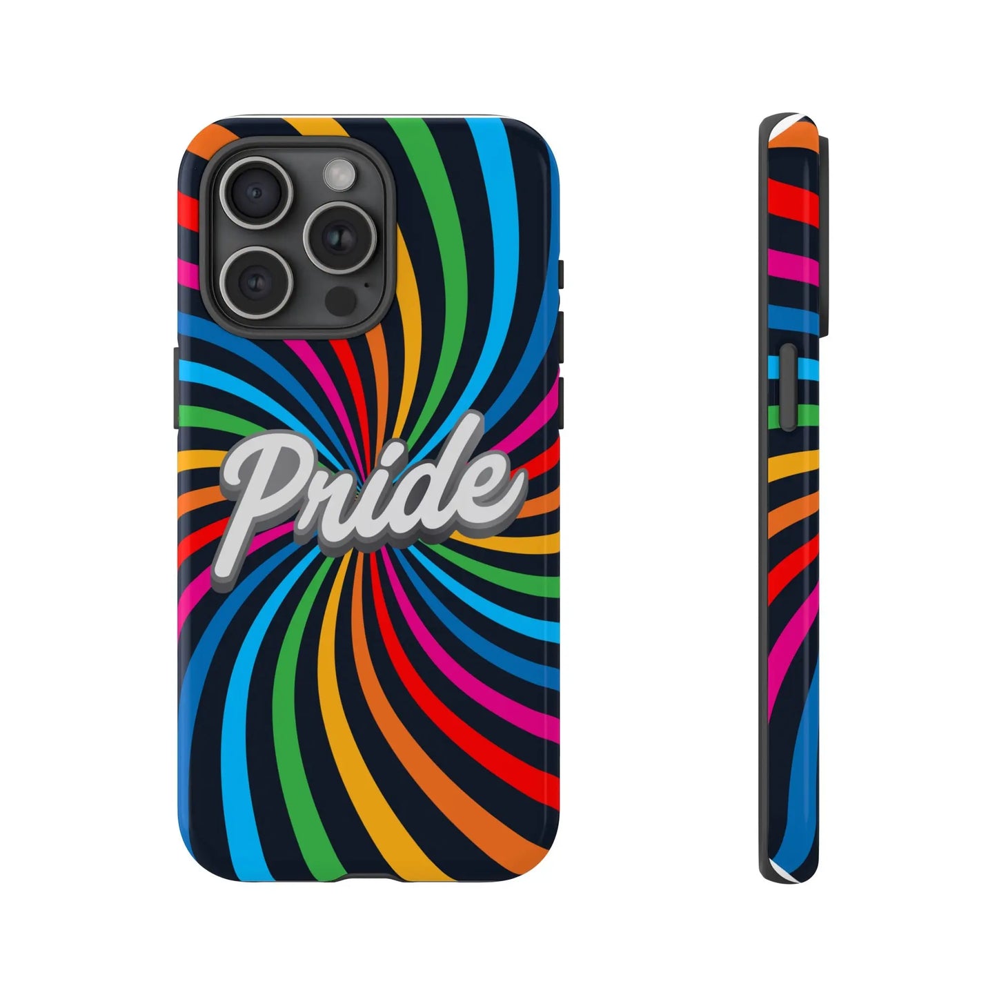 Colorful PRIDE Phone Case - Tough Cases for LGBTQ+ Community Printify