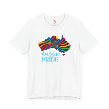 Aussie Pride Unisex Short Sleeve Tee - Celebrate Diversity and Inclusivity Printify