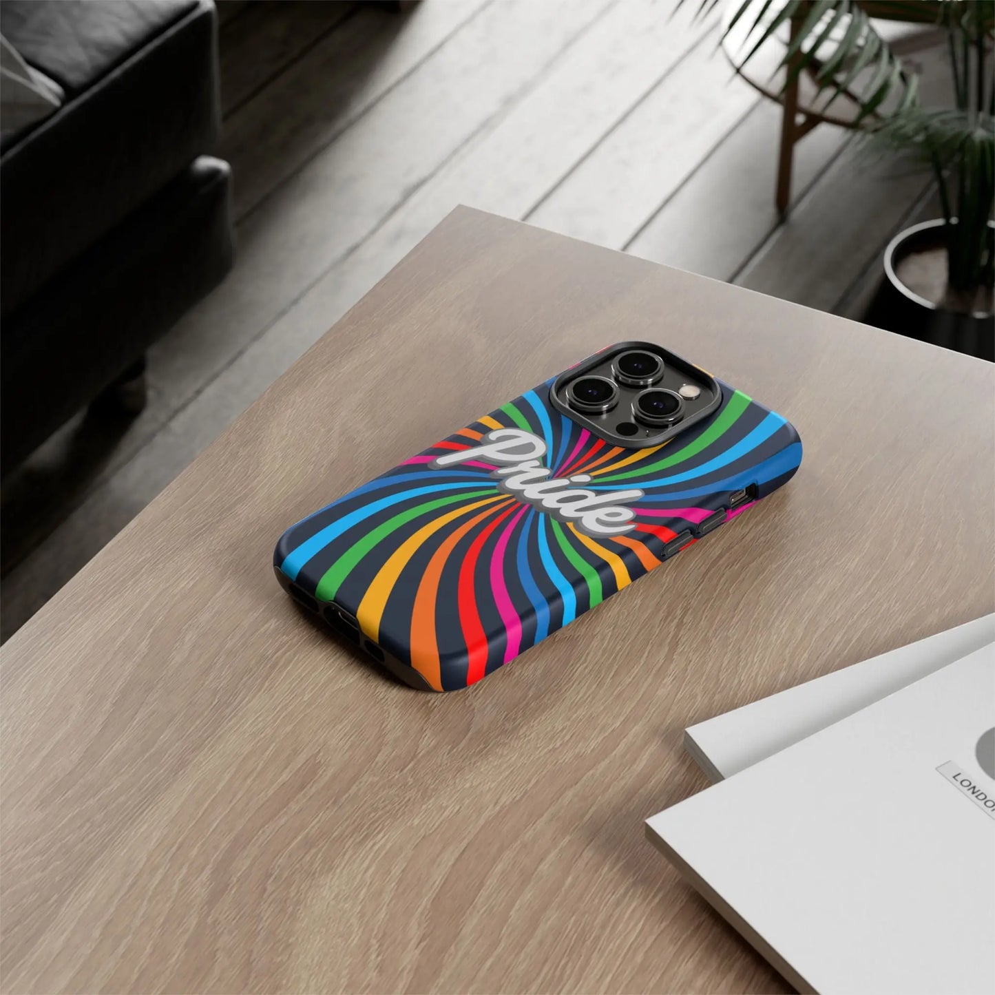 Colorful PRIDE Phone Case - Tough Cases for LGBTQ+ Community Printify
