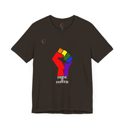 Pride & Power Unisex Tee - Celebrate Equality & LGBTQ+ Rights Printify