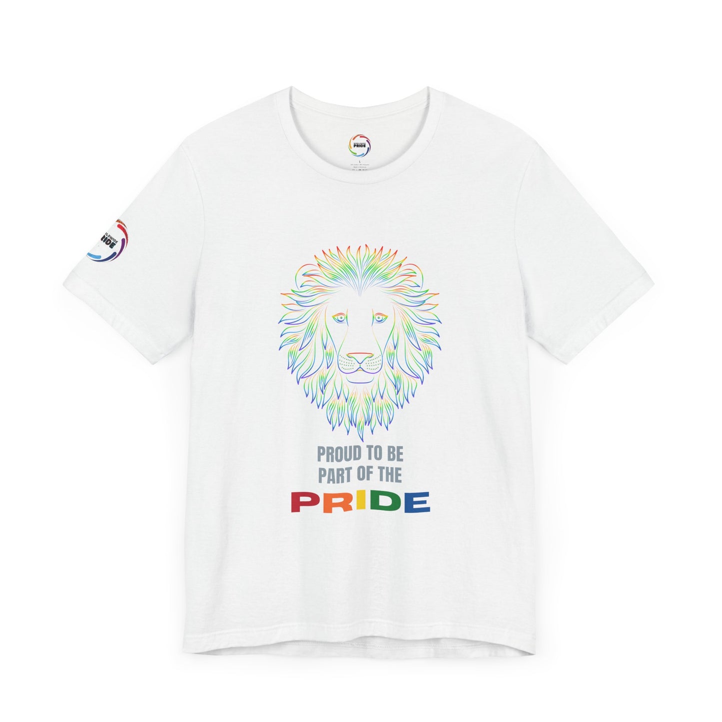 Colorful Lion T-Shirt - Proud to be part of the PRIDE