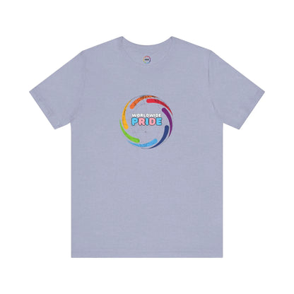 Worldwide Pride Logo Tee - Celebrate Love and Diversity Printify