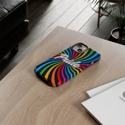 Colorful PRIDE Phone Case - Tough Cases for LGBTQ+ Community Printify