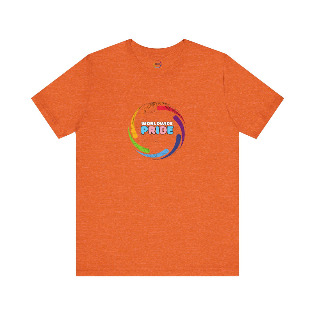 Worldwide Pride Logo Tee - Celebrate Love and Diversity