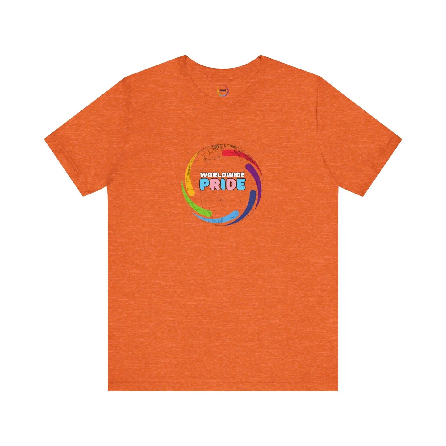 Worldwide Pride Logo Tee - Celebrate Love and Diversity Printify