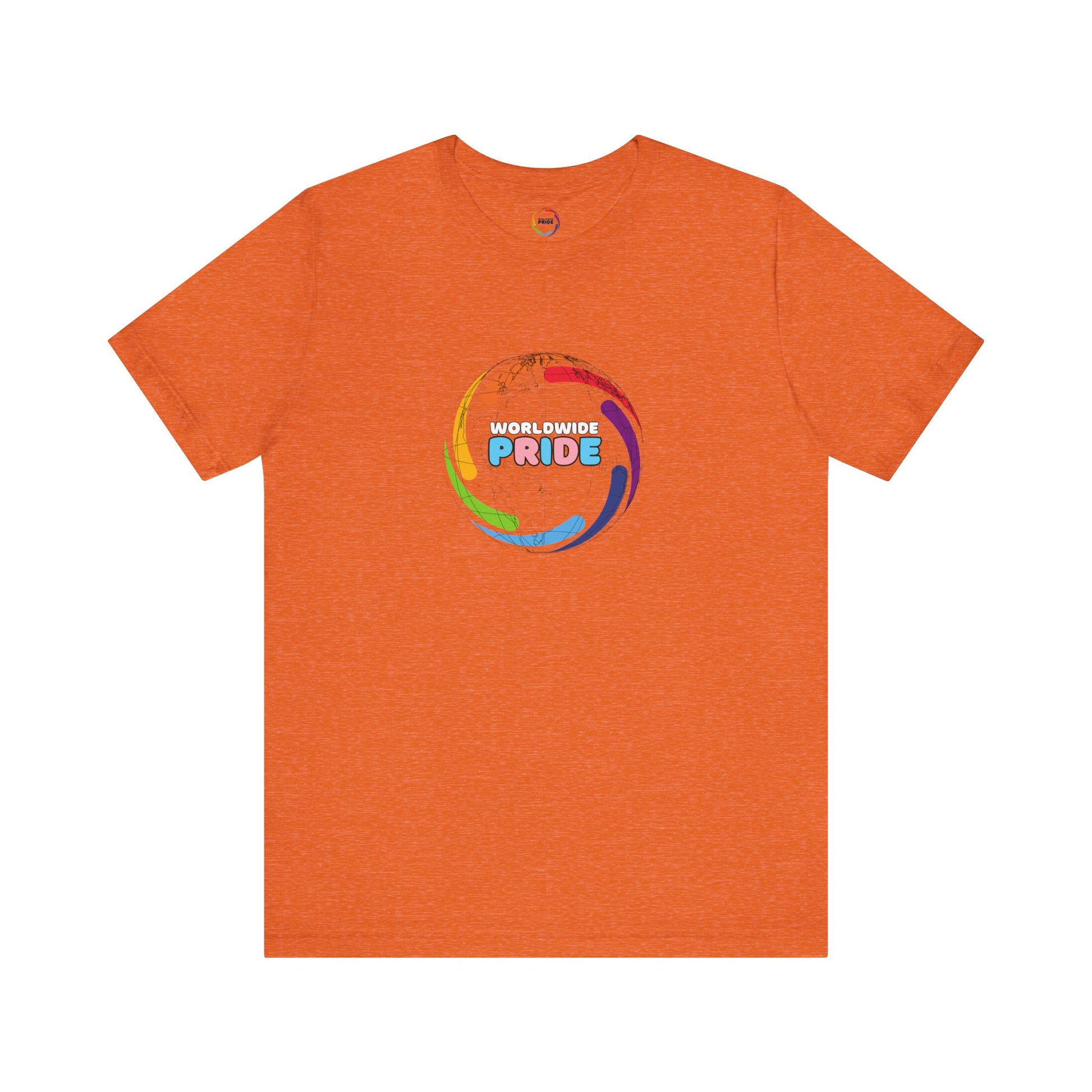 Worldwide Pride Logo Tee - Celebrate Love and Diversity