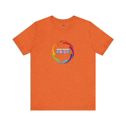 Worldwide Pride Logo Tee - Celebrate Love and Diversity Printify