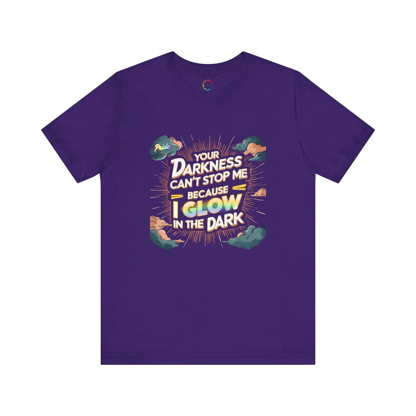 Glow in the Dark Motivational Tee | Unisex Short Sleeve Shirt Printify
