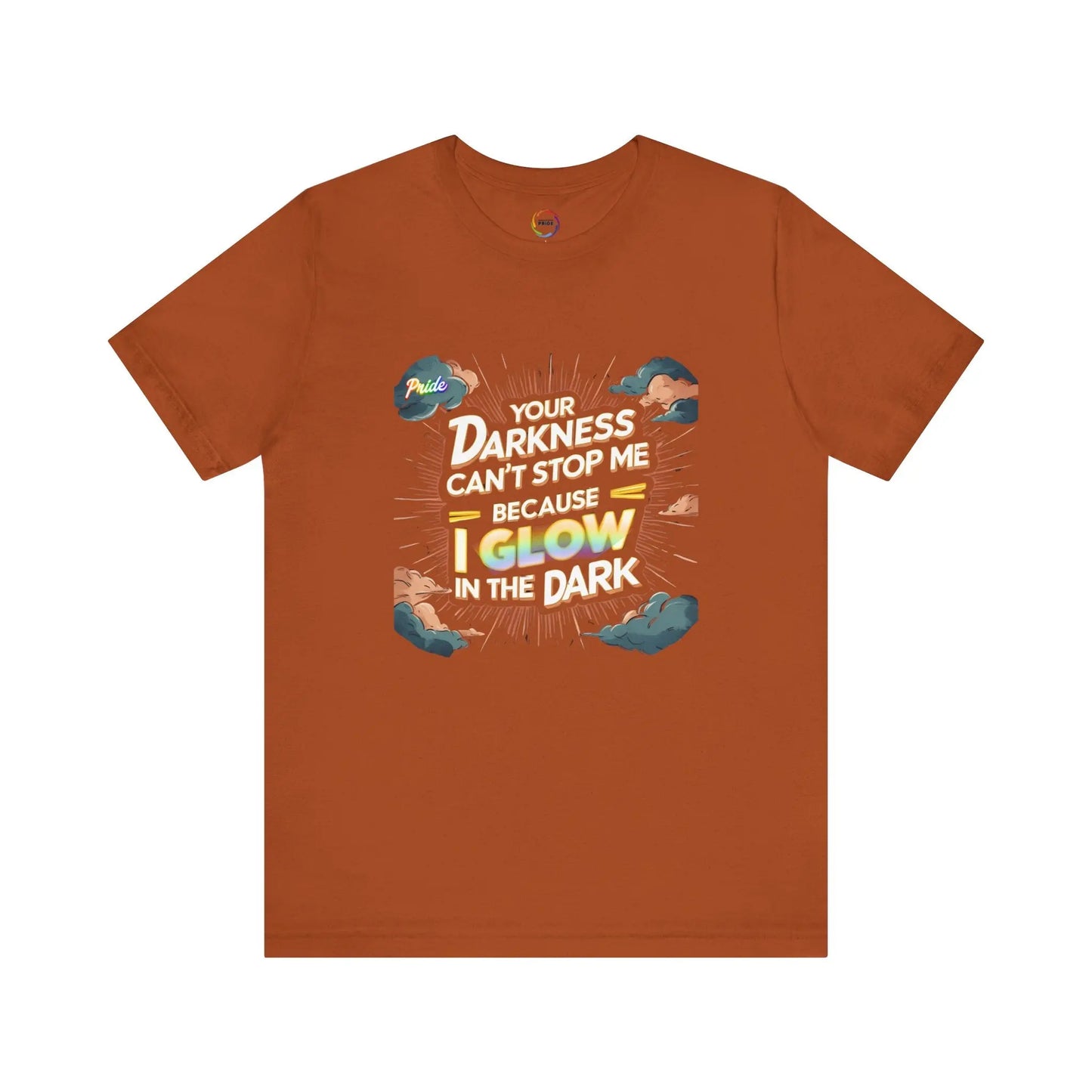 Glow in the Dark Motivational Tee | Unisex Short Sleeve Shirt Printify