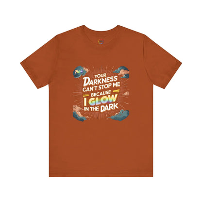 Glow in the Dark Motivational Tee | Unisex Short Sleeve Shirt Printify