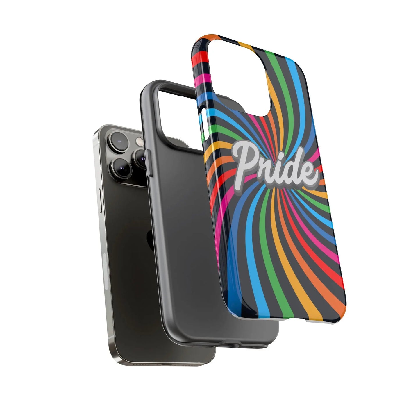 Colorful PRIDE Phone Case - Tough Cases for LGBTQ+ Community Printify