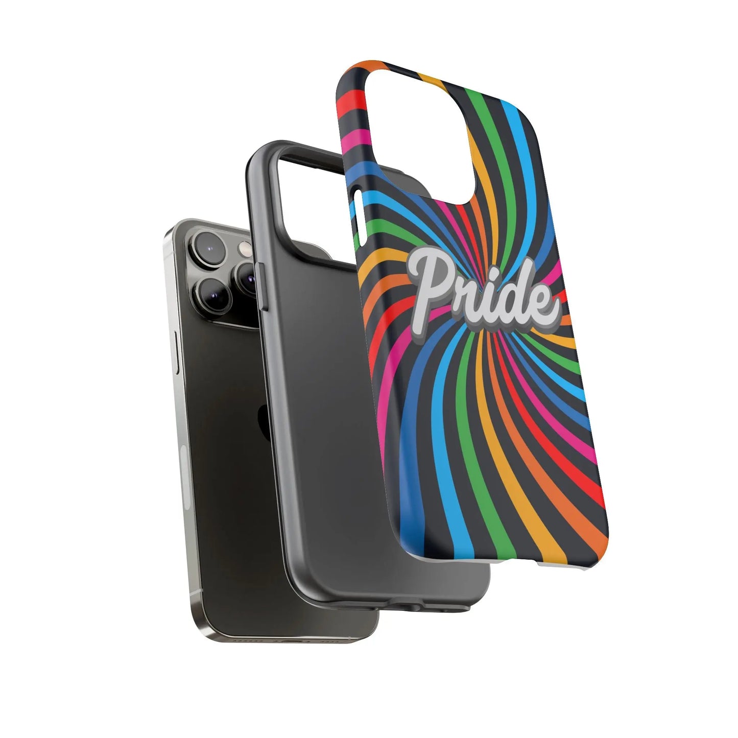 Colorful PRIDE Phone Case - Tough Cases for LGBTQ+ Community Printify