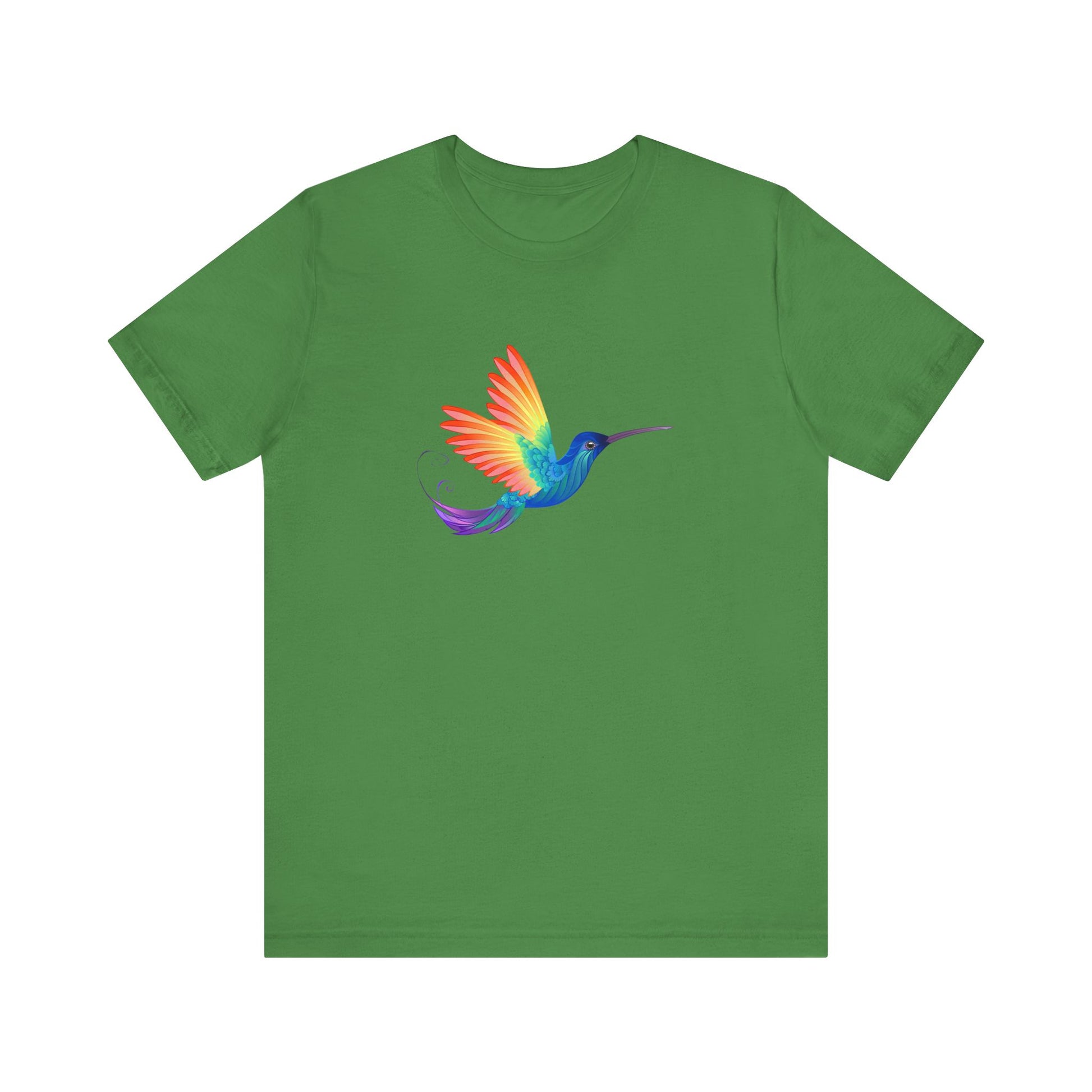PRIDE Rainbow Hummingbird T-Shirt | Unisex Short Sleeve Tee