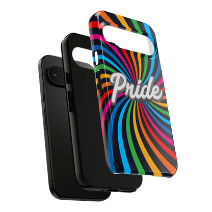 Colorful PRIDE Phone Case - Tough Cases for LGBTQ+ Community Printify