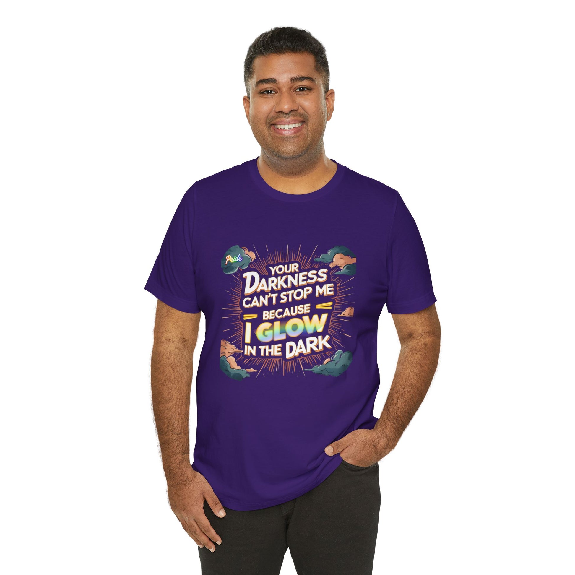 Glow in the Dark Motivational Tee | Unisex Short Sleeve Shirt