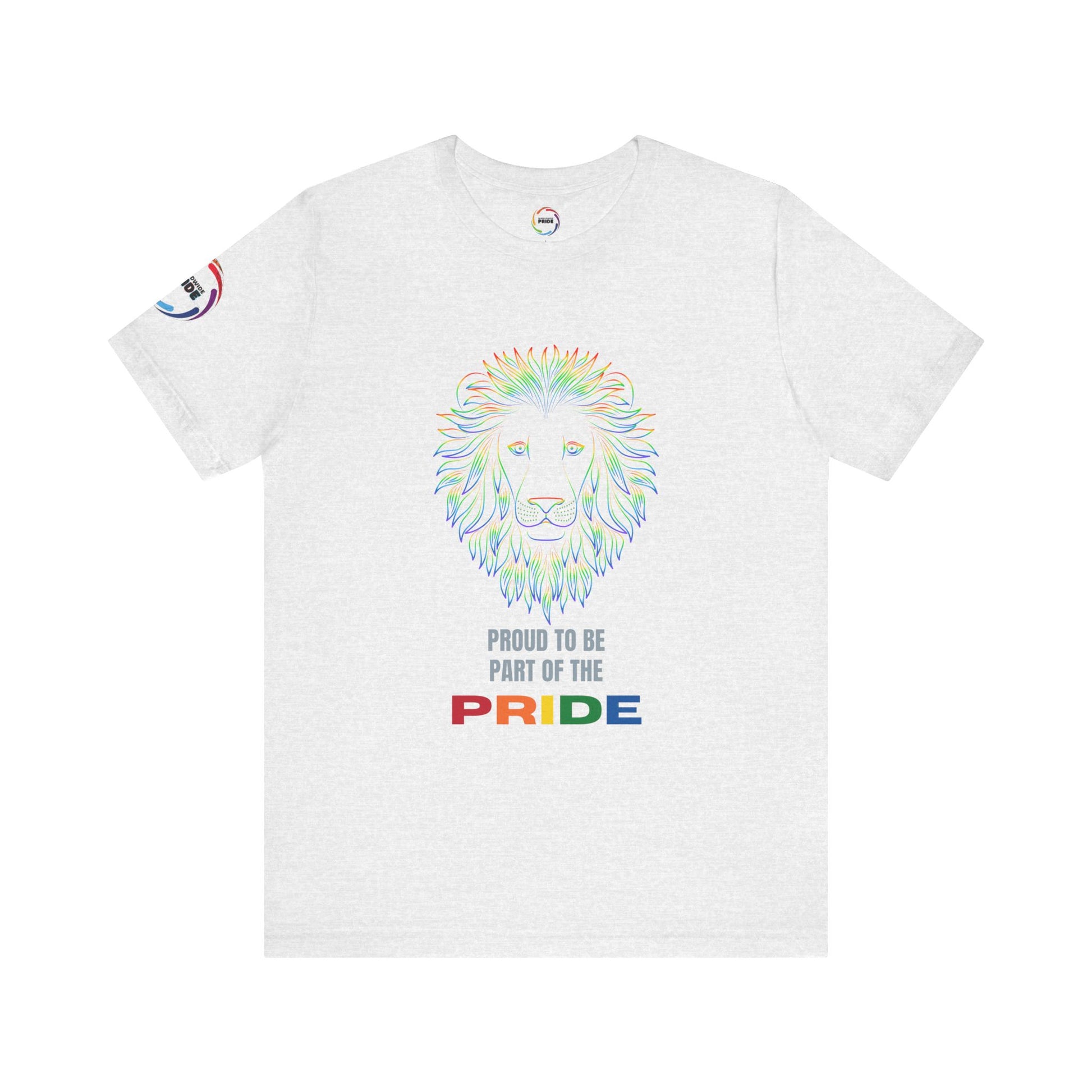Colorful Lion T-Shirt - Proud to be part of the PRIDE