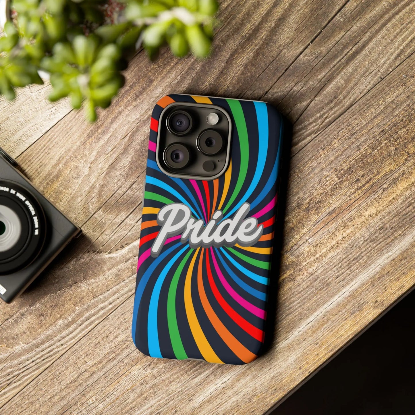 Colorful PRIDE Phone Case - Tough Cases for LGBTQ+ Community Printify