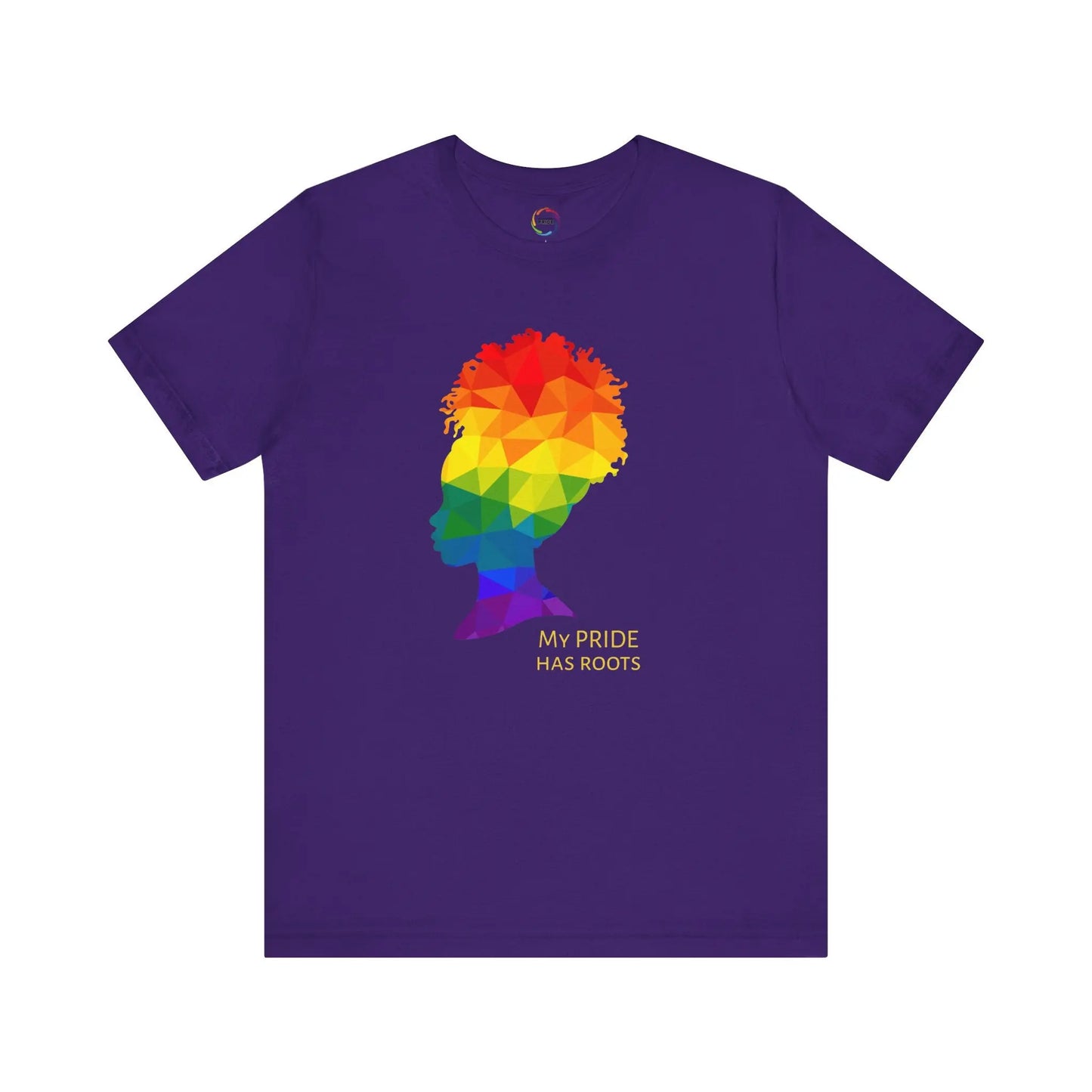 LGBTQ Graphic T-Shirt - My PRIDE Has Roots - Unisex Short Sleeve Tee Printify