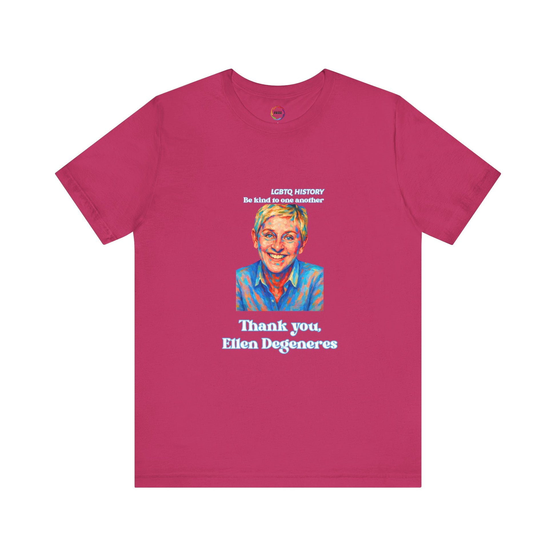 Thank You Ellen Degeneres Tribute Tee for LGBTQ Icon
