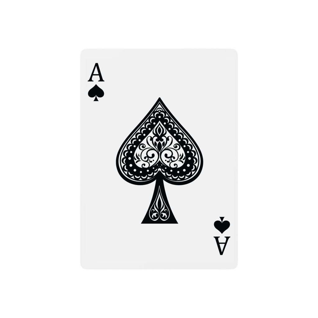 No One Lives Louder Poker Playing Cards - Fun and Stylish Card Deck for Game Nights