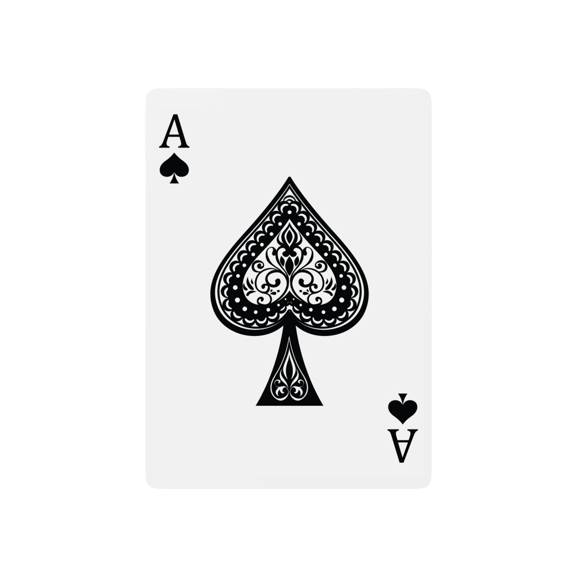 No One Lives Louder Poker Playing Cards - Fun and Stylish Card Deck for Game Nights