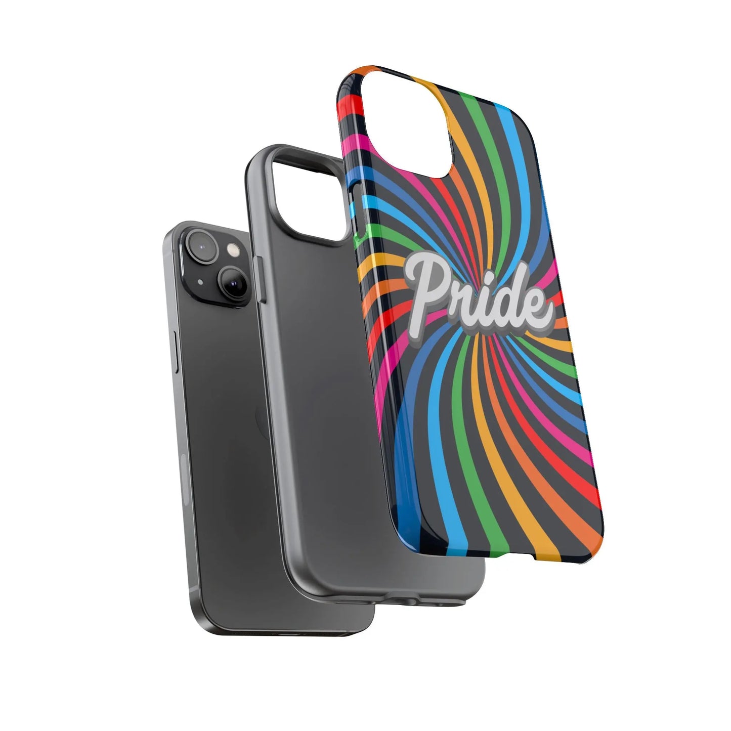 Colorful PRIDE Phone Case - Tough Cases for LGBTQ+ Community Printify