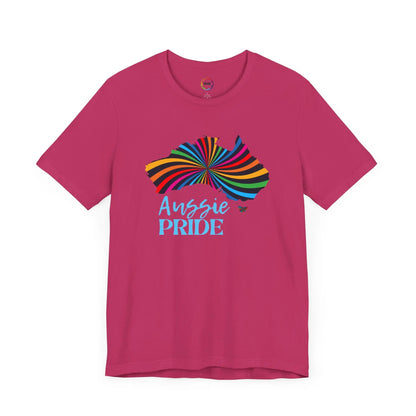 Aussie Pride Unisex Short Sleeve Tee - Celebrate Diversity and Inclusivity Printify