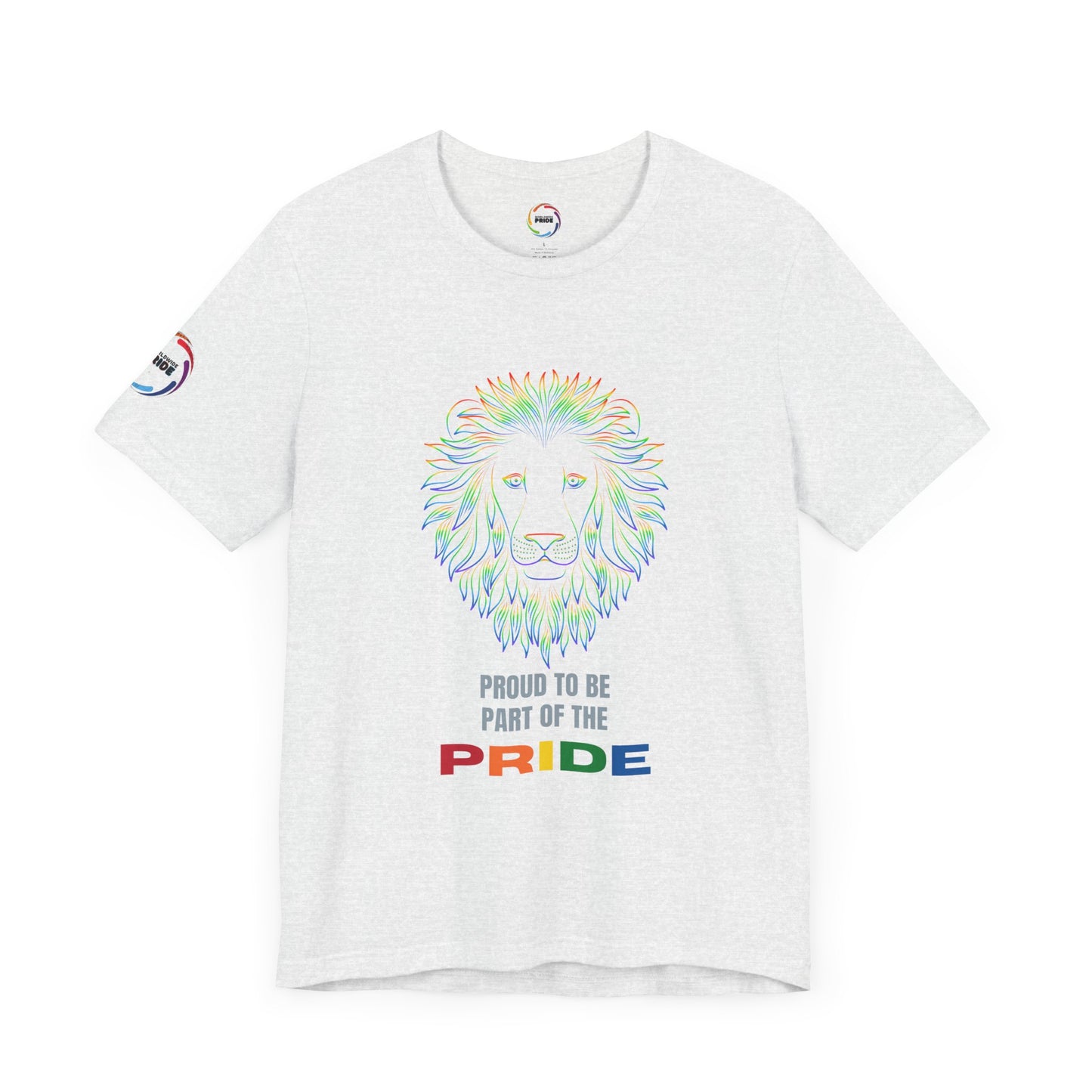 Colorful Lion T-Shirt - Proud to be part of the PRIDE