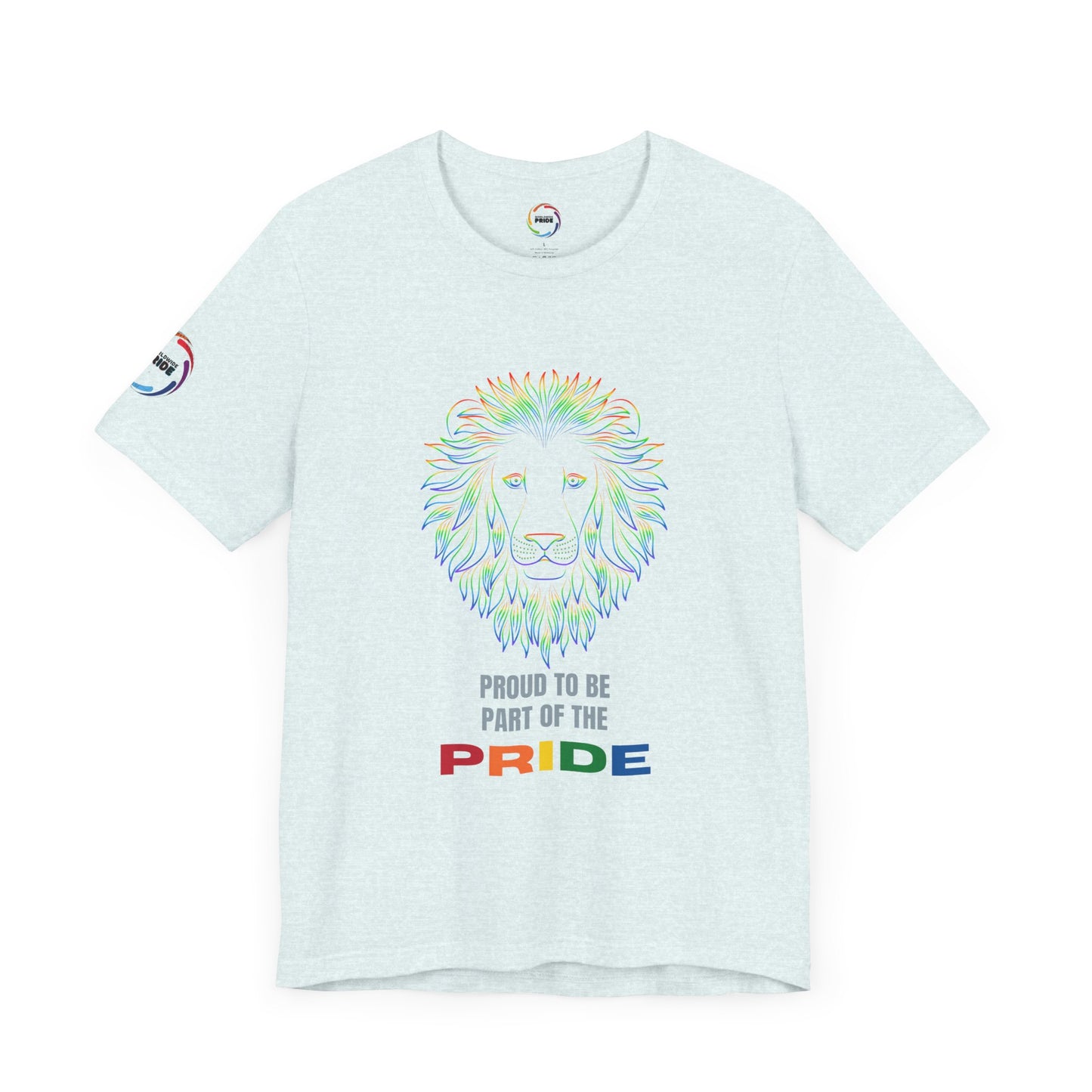 Colorful Lion T-Shirt - Proud to be part of the PRIDE