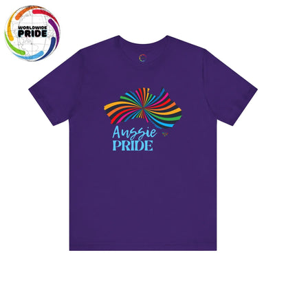 Aussie Pride Unisex Short Sleeve Tee - Celebrate Diversity and Inclusivity Printify