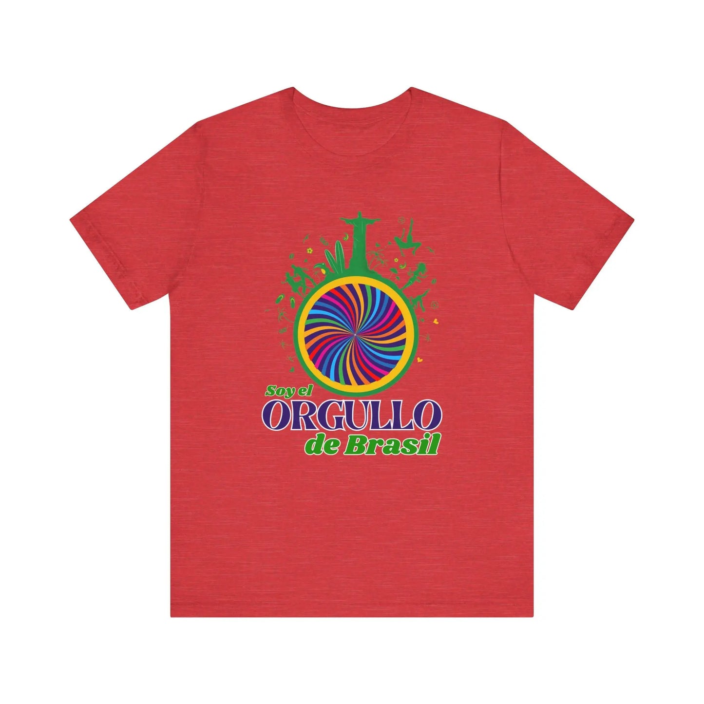 Repping Brazil Pride T-Shirt - "Soy el Orgullo de Brasil" Unisex Tee Printify
