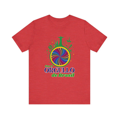 Repping Brazil Pride T-Shirt - "Soy el Orgullo de Brasil" Unisex Tee Printify
