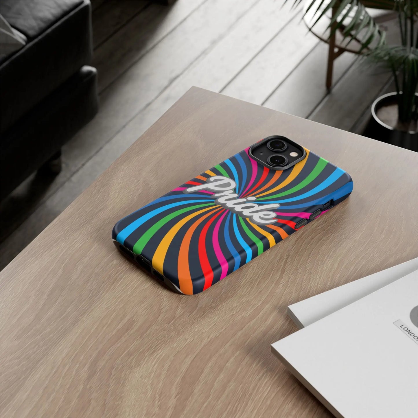 Colorful PRIDE Phone Case - Tough Cases for LGBTQ+ Community Printify