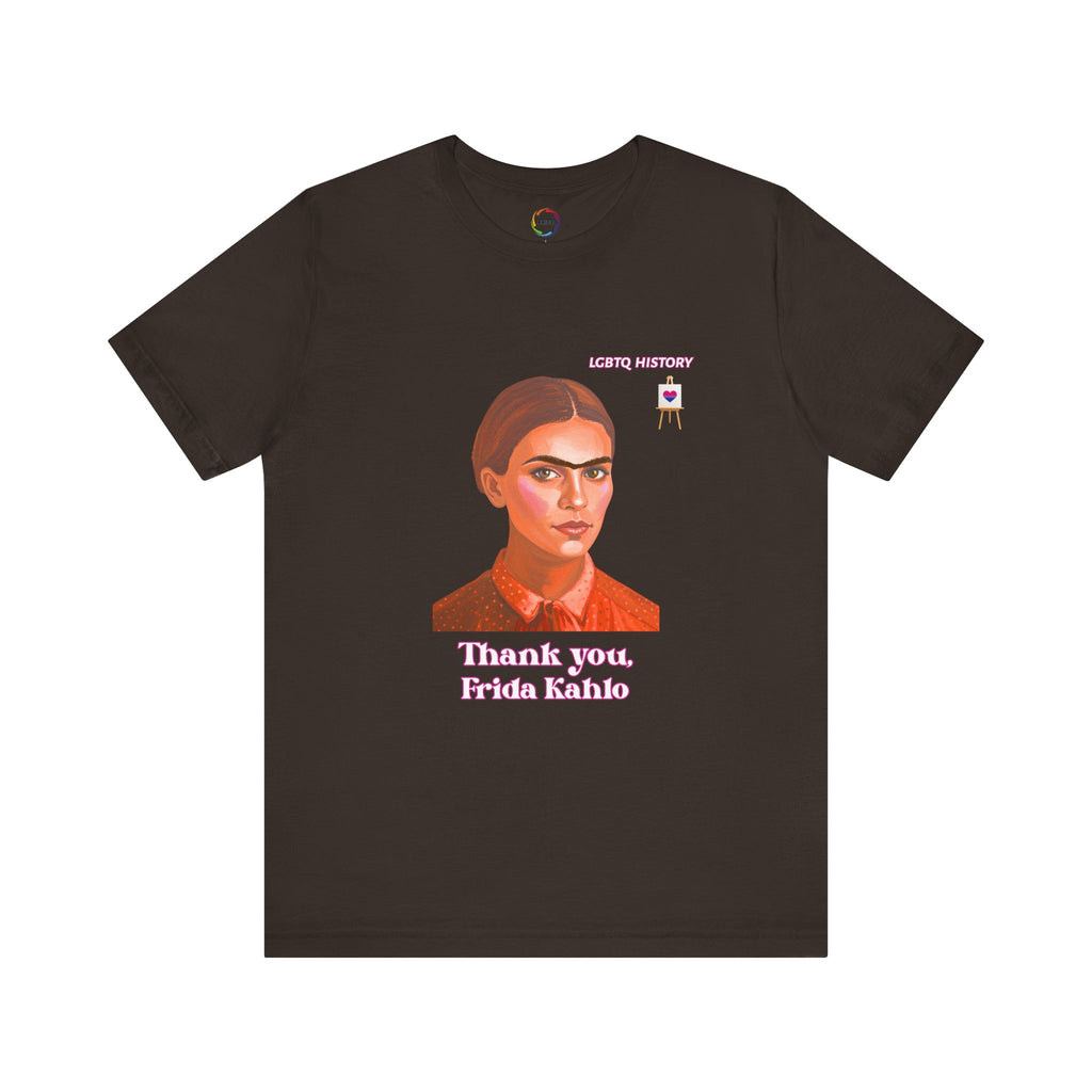 Thank You, Frida Kahlo, Feminist Art Tee, Unisex Graphic Shirt, Empowerment Statement Top