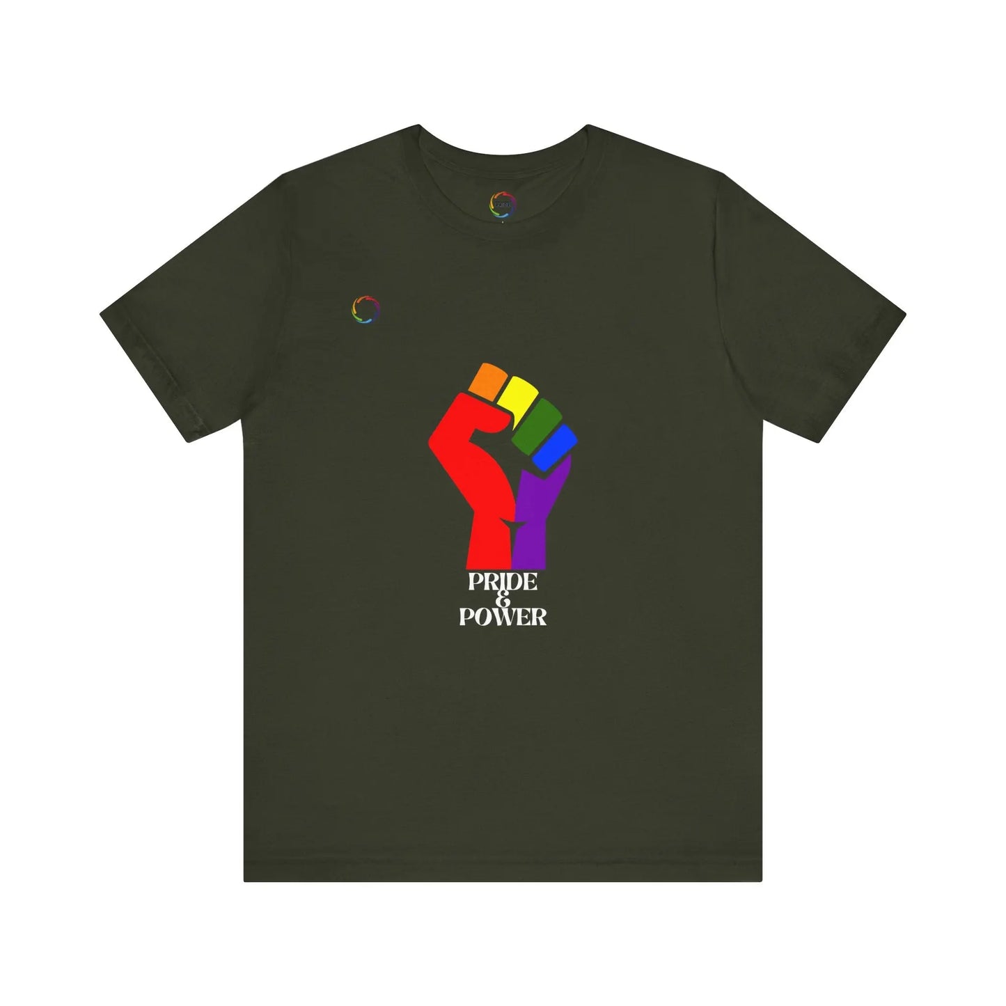 Pride & Power Unisex Tee - Celebrate Equality & LGBTQ+ Rights Printify