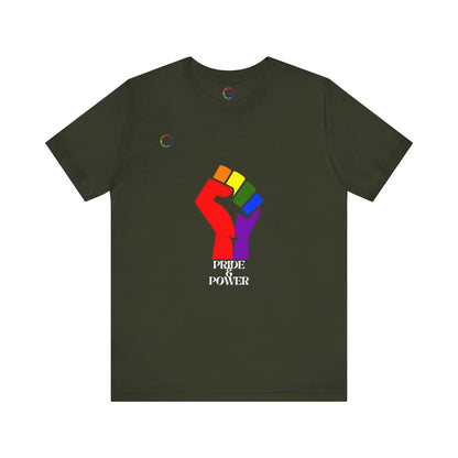 Pride & Power Unisex Tee - Celebrate Equality & LGBTQ+ Rights Printify