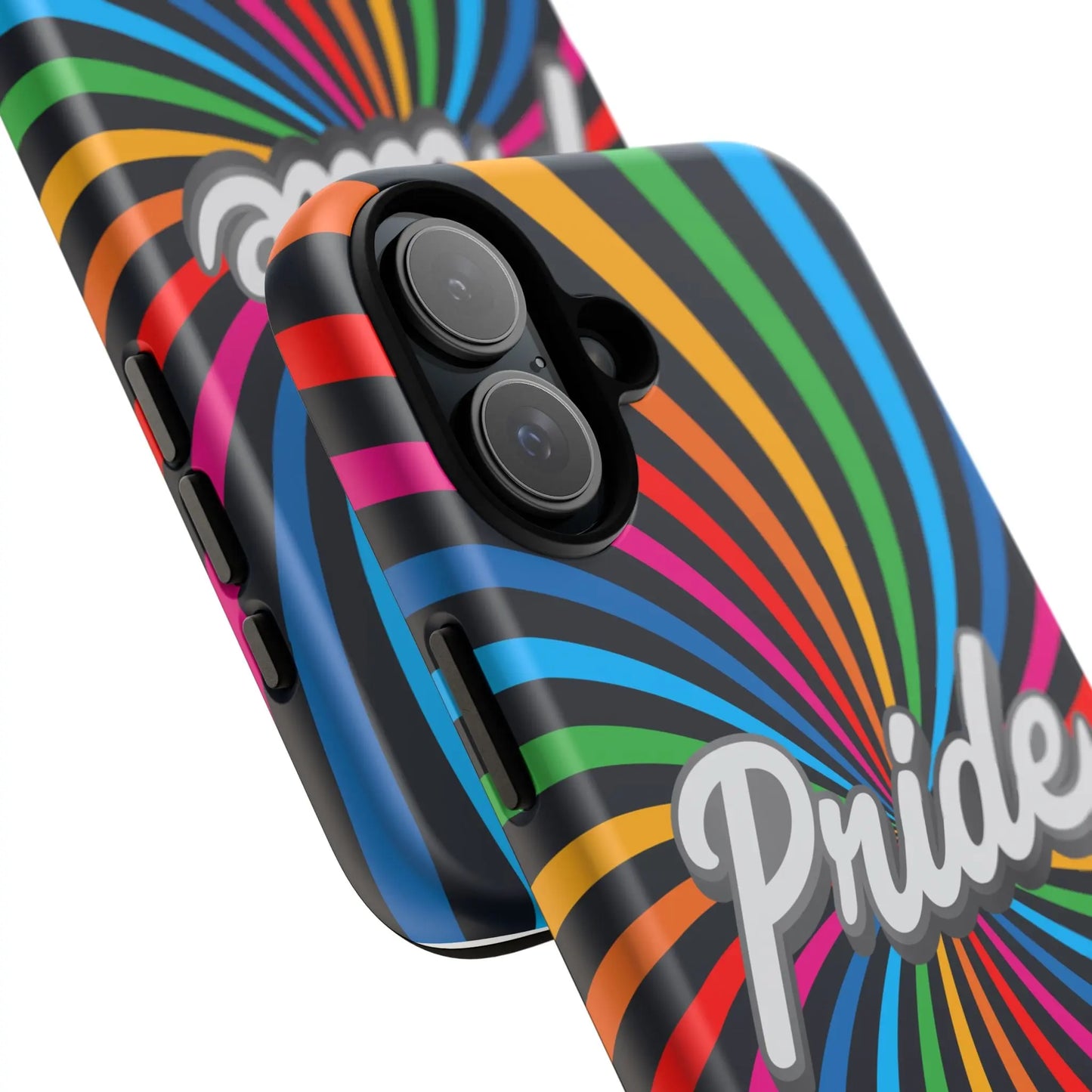 Colorful PRIDE Phone Case - Tough Cases for LGBTQ+ Community Printify