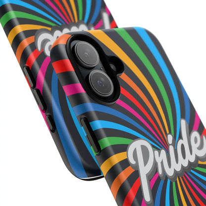 Colorful PRIDE Phone Case - Tough Cases for LGBTQ+ Community Printify