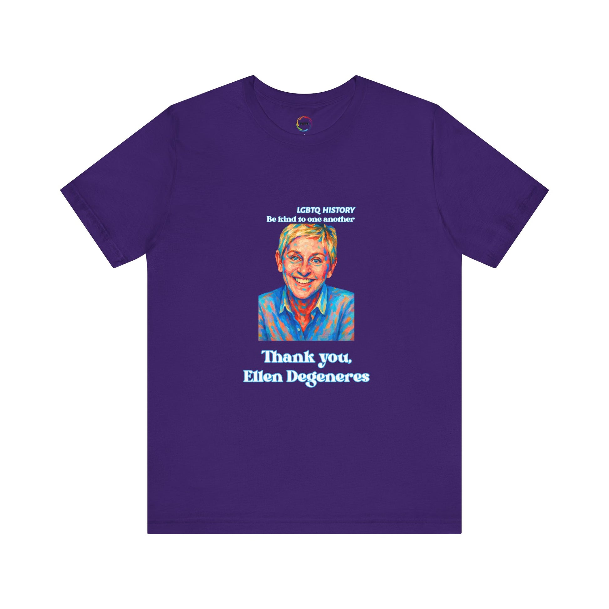 Thank You Ellen Degeneres Tribute Tee for LGBTQ Icon