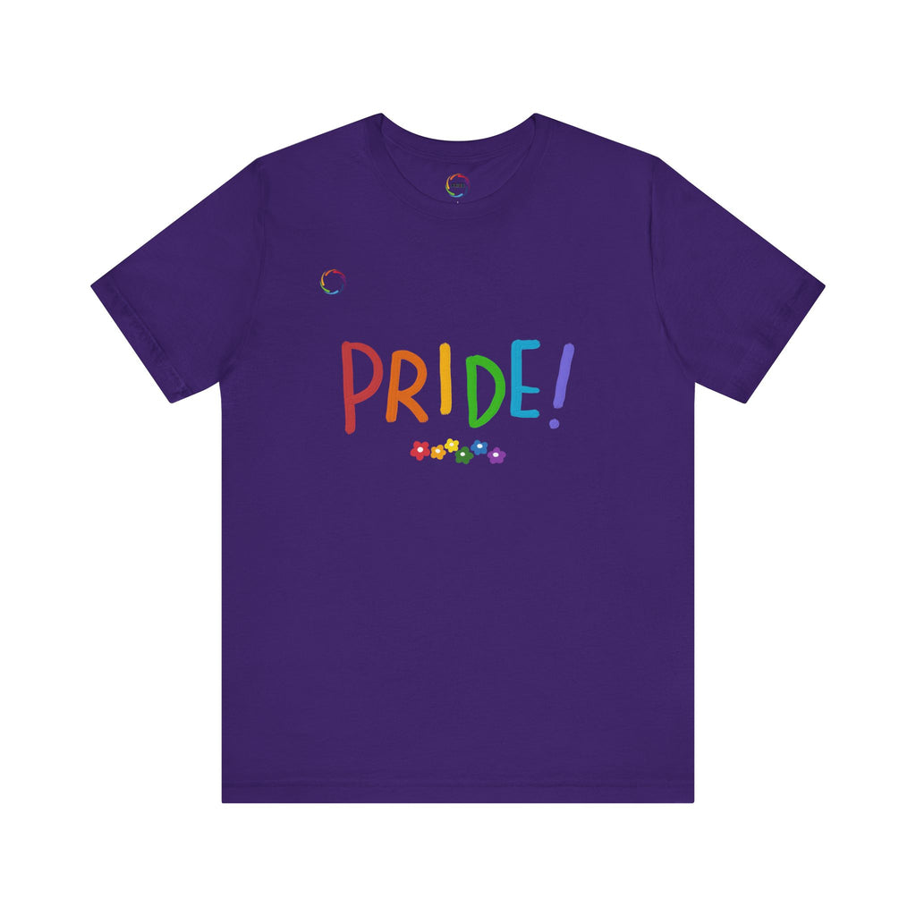Pride Unisex Bella+Canvas Flowers Tee