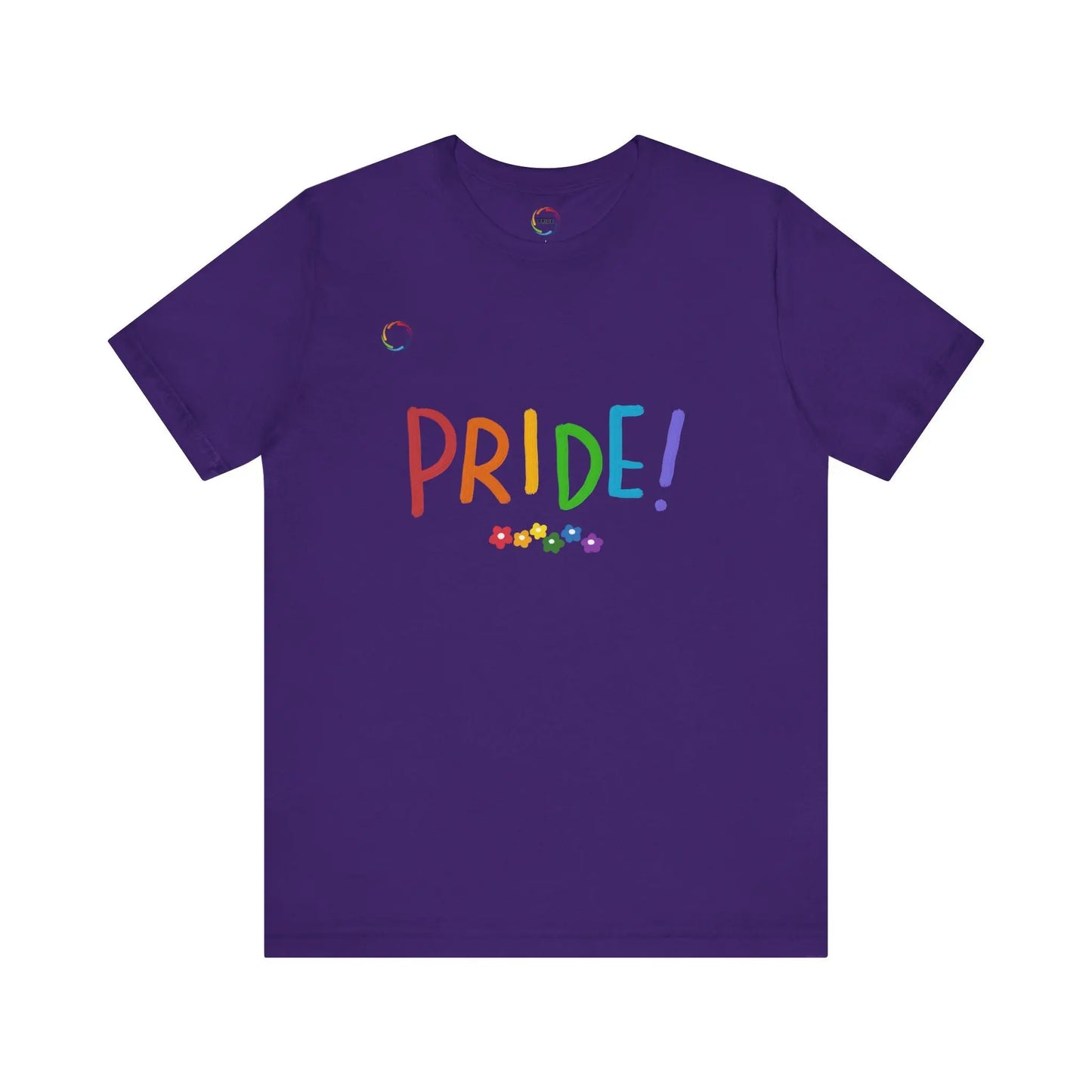 Pride Unisex Bella+Canvas Flowers Tee Printify