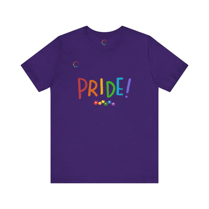Pride Unisex Bella+Canvas Flowers Tee Printify