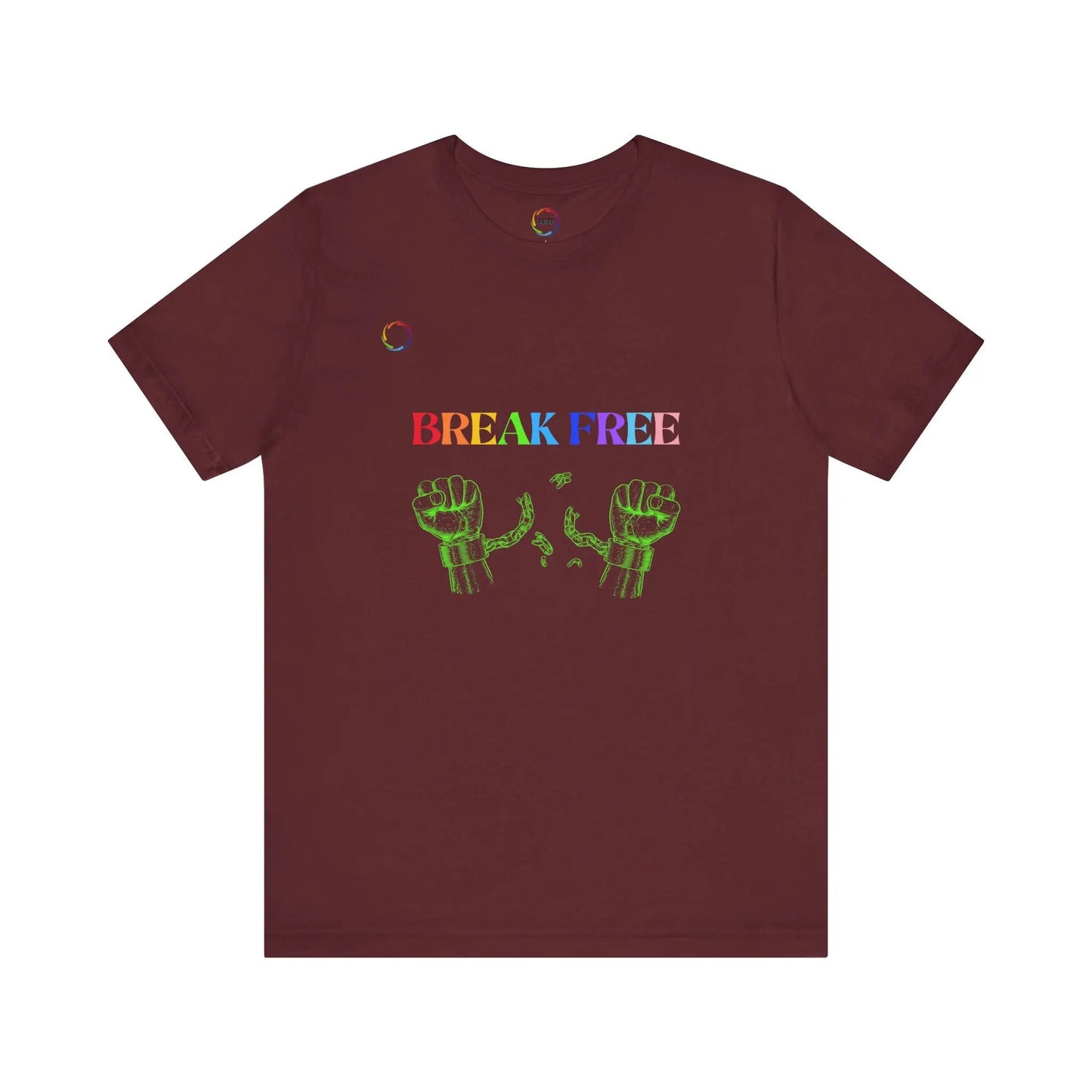 Break Free PRIDE Unisex Tee - Celebrate Empowerment and Freedom Printify