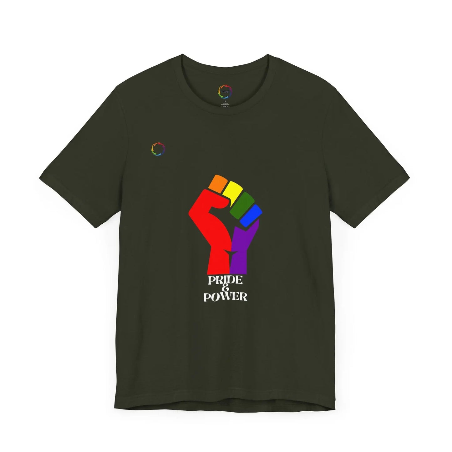 Pride & Power Unisex Tee - Celebrate Equality & LGBTQ+ Rights Printify