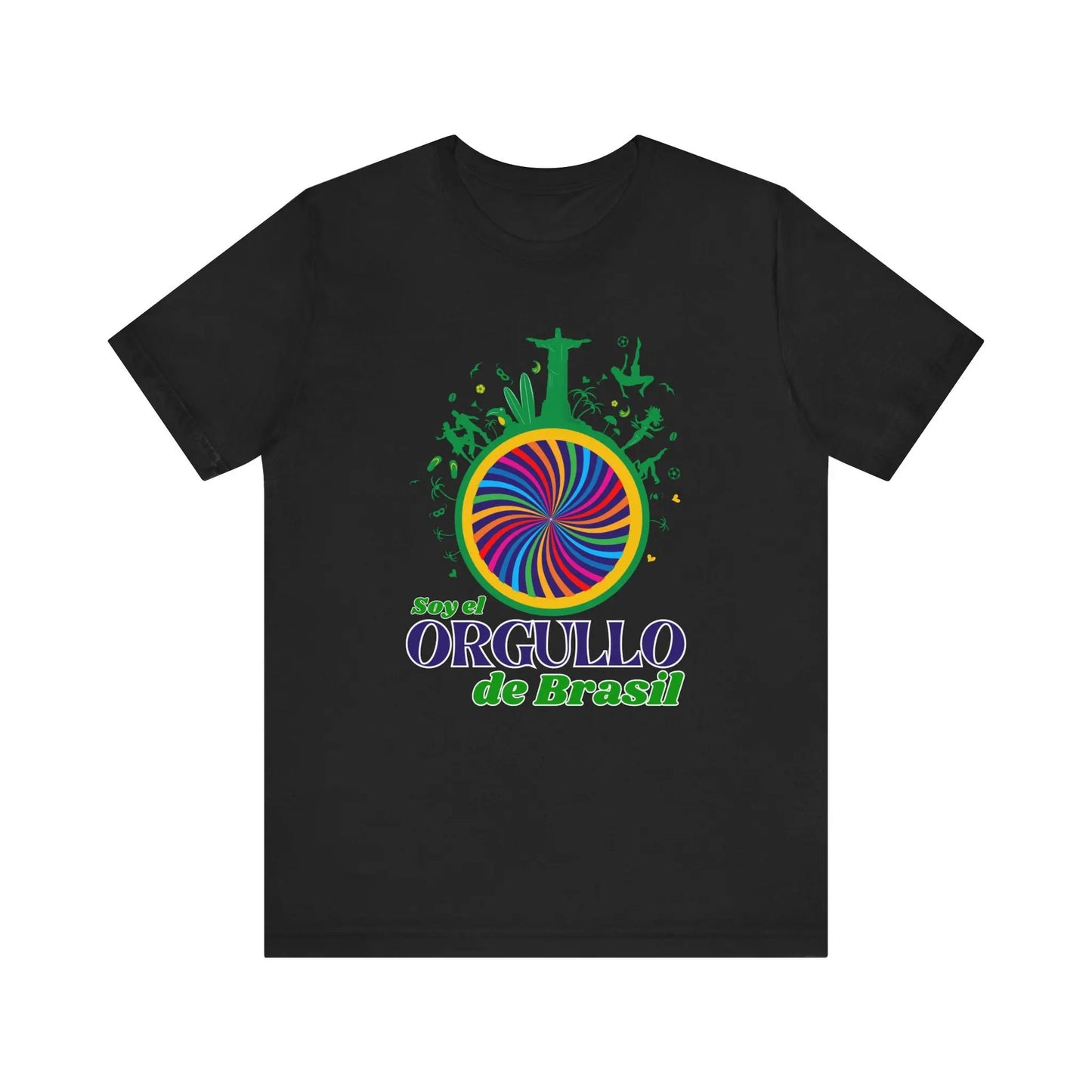 Repping Brazil Pride T-Shirt - "Soy el Orgullo de Brasil" Unisex Tee Printify